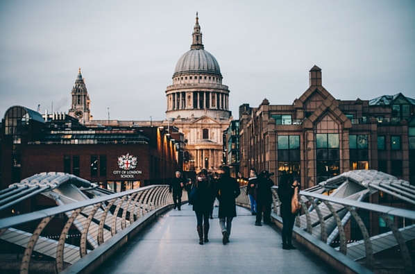 Millennium Bridge in London